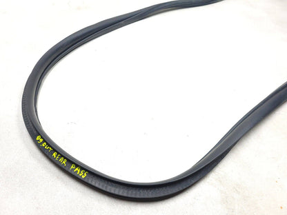 07-09 Mitsubishi Outlander Door Weatherstrip Seal Rear Passenger Side 2pcs OEM