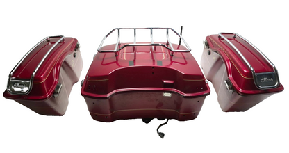 1993-1996 Harley-davidson Electra Glide Flhtc Hard Saddlebags King Tour-pak Kit
