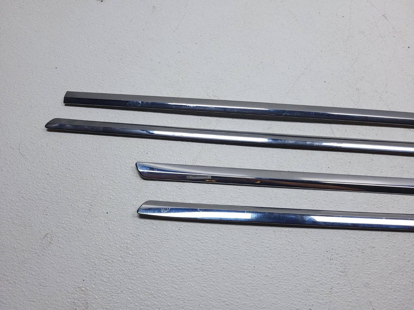 2012 Volkswagen Cc Side Lower Door Cover Chrome Molding Set 4pcs OEM