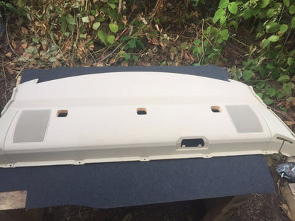 05 06 07 08 09 BMW E60 Rear Deck Shelf Trim Cover W/ Speakers Assembly OEM