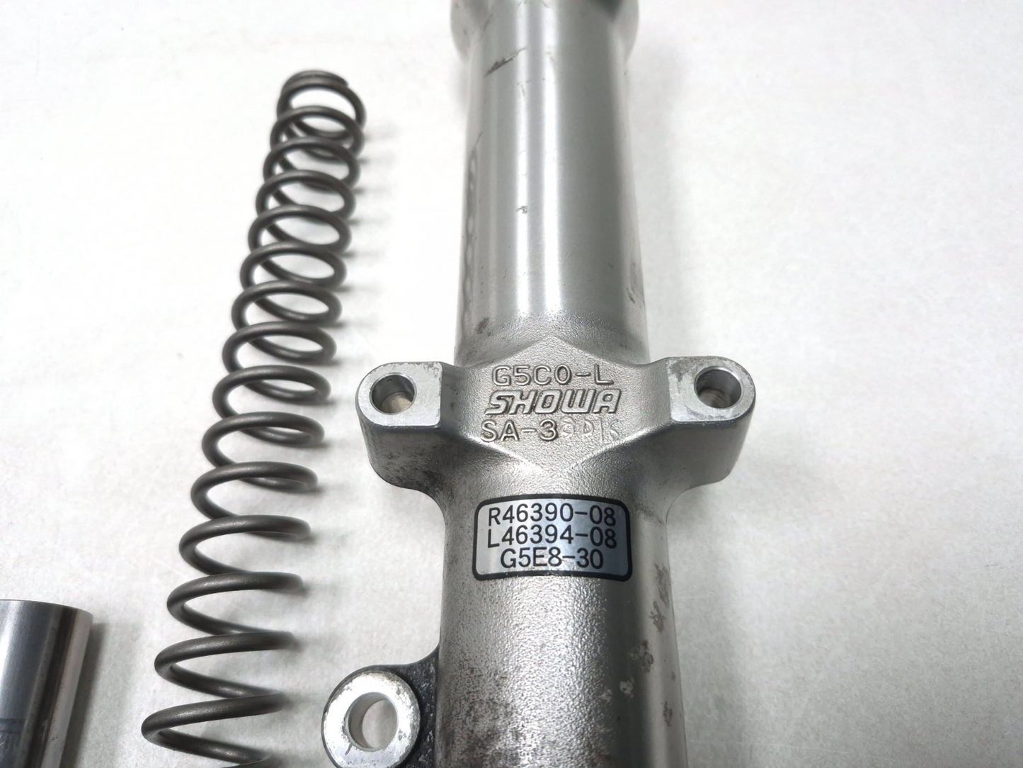 2009 Harley Sportster Xl883l Front Fork Tube Lower & Springs Dampers Hardwareoem