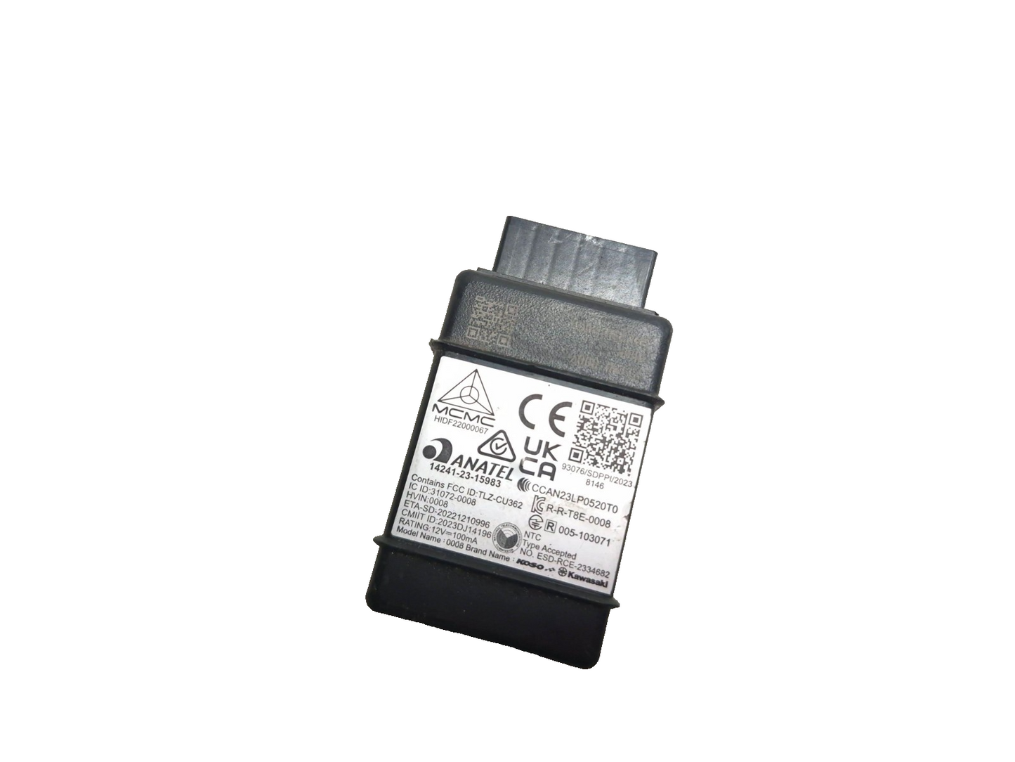 2024 Kawasaki Ninja 500 Ex500 Bluetooth Transceiver OEM