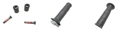 2014 Kawasaki Ninja 300 Ex300a Left & Right Grip W/bar End Weights OEM