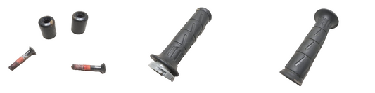 2014 Kawasaki Ninja 300 Ex300a Left & Right Grip W/bar End Weights OEM