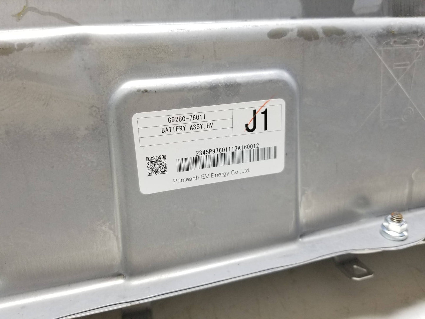 11-17 Lexus CT200h Hybrid Battery Pack G9280-76011 Oem✅