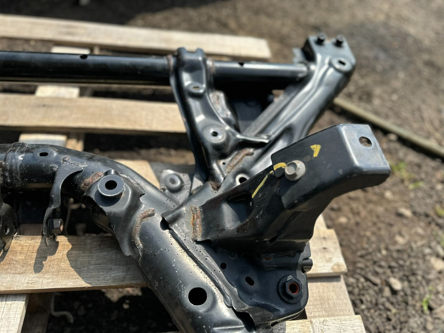2019 Tesla Model 3 Front Suspension Subframe Cradle Crossmember  OEM