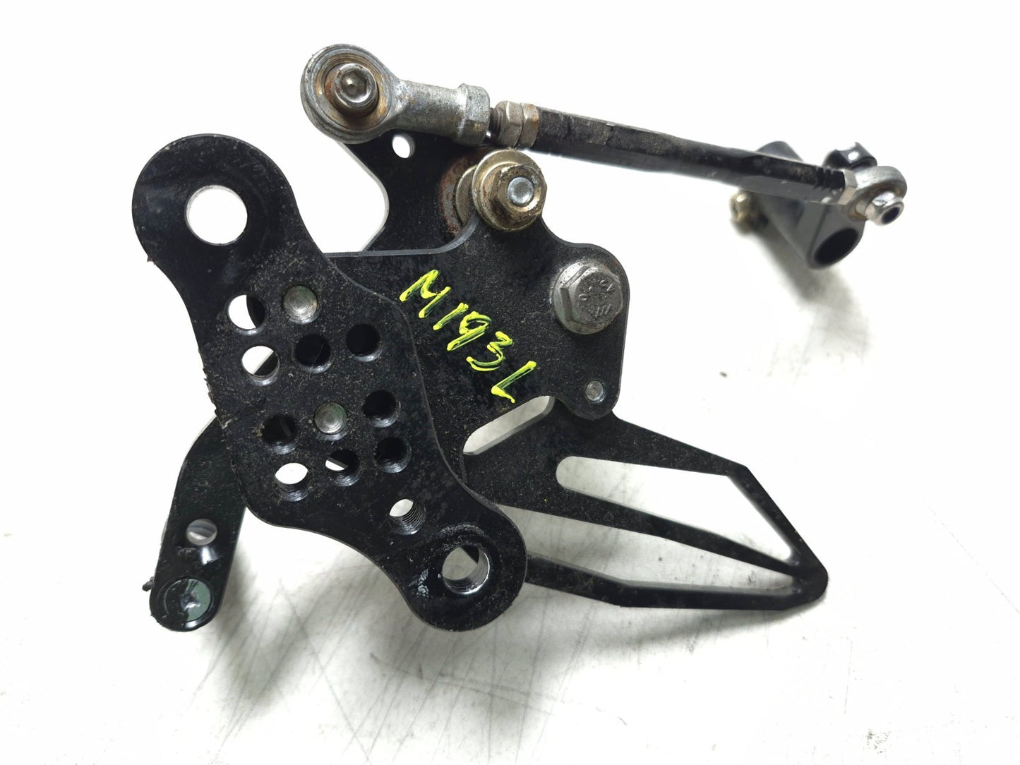 2019 Kawasaki Z400 Er400d Front Left Footrest W/ Gear Shift Lever Assy OEM