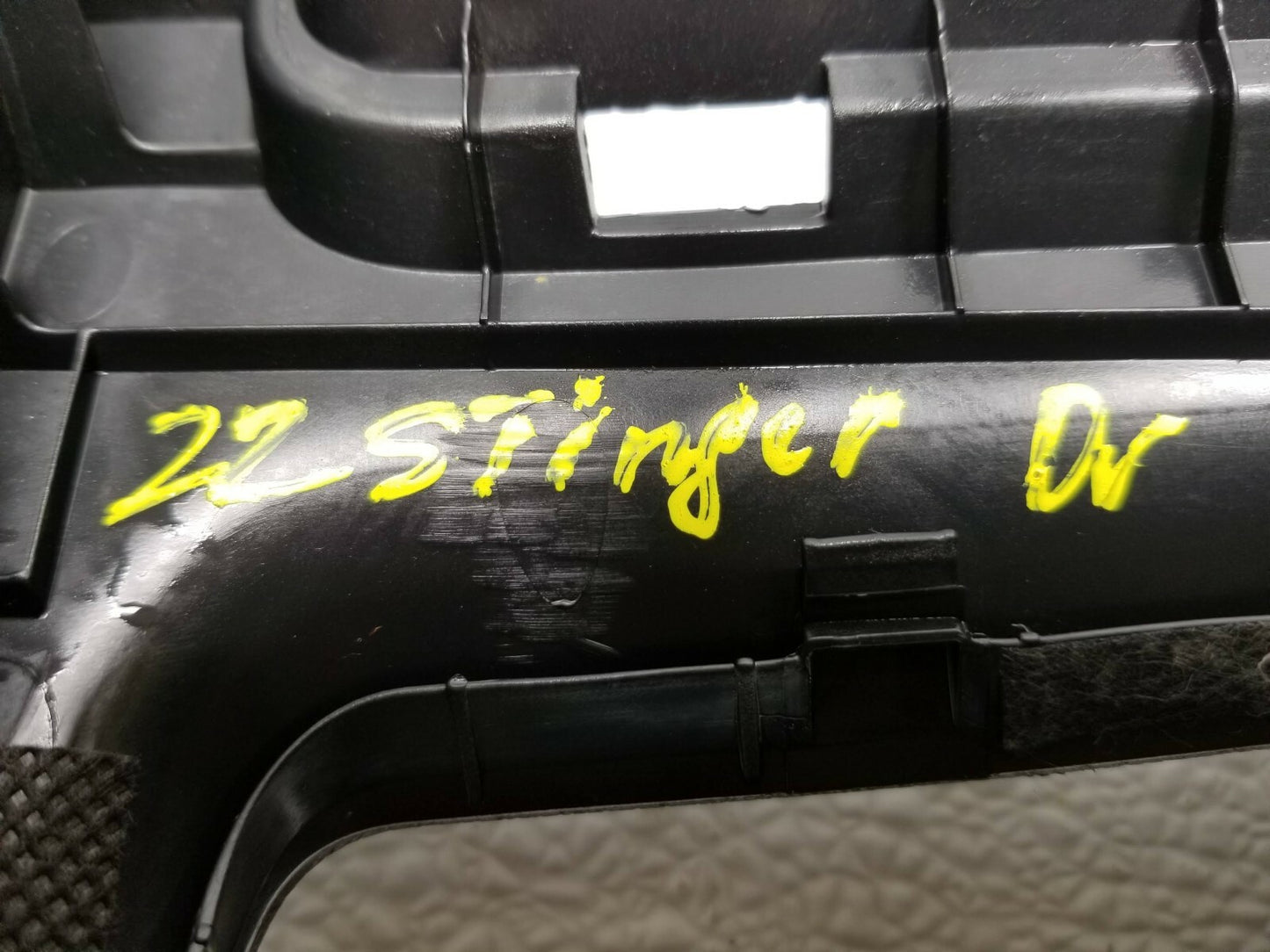 2022 Kia Stinger Left Driver Knee Lower Trim Panel OEM