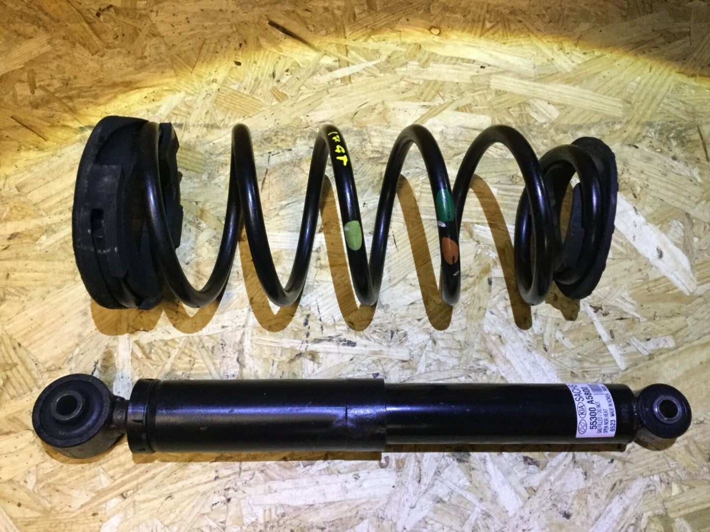 14 15 16 17 Hyundai Elantra Gt Rear Shock Strut & Coil Spring OEM 35k Miles