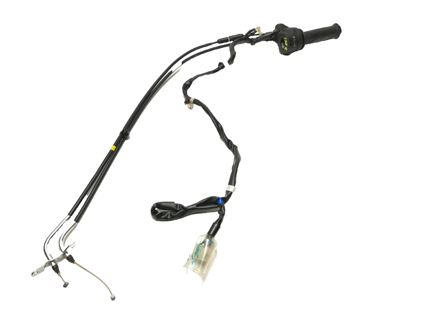 2025 Yamaha Yfz R3 320 Right Handlebar Switch & Throttle Cable Grip Assy OEM