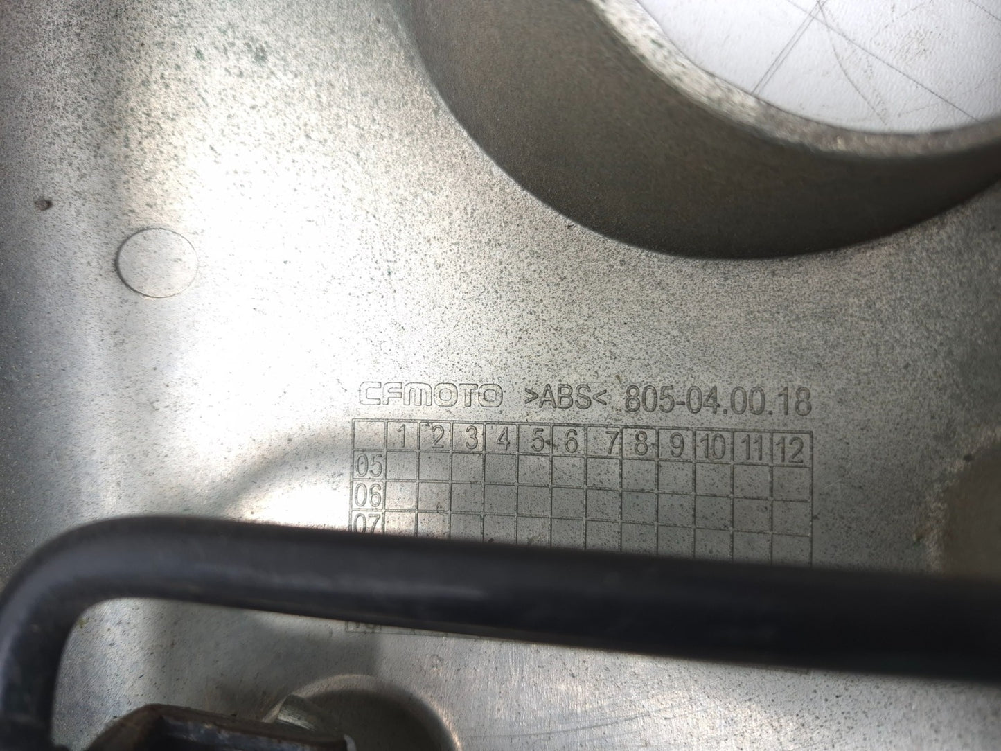 2007 Cf Moto V5 Qlink Legacy 250 Right Side Cover Lower OEM