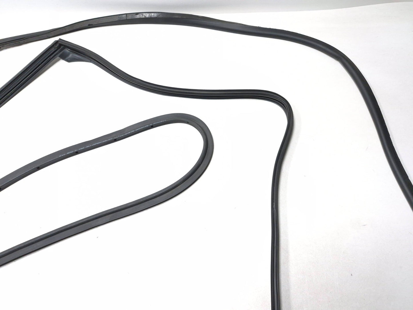 2011 BMW 535i F10 Rear Door Window Belt & Weatherstrip Seal Driver Side Left OEM