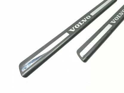 2013 Volvo S60 T5 Front Door Sill Scuff Plate Trim Cover Left & Right Pair OEM