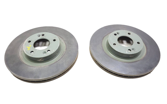 2011 Hyundai Genesis Coupe Front Brake Disc Rotors Pair