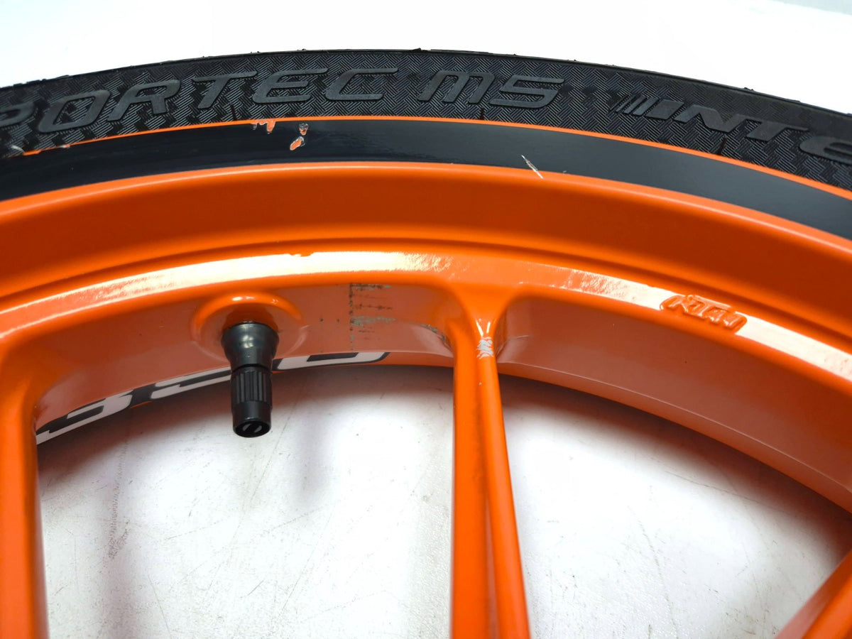 2017 Ktm 390 Duke Wheel Rim W/ Tire R 17x3 17x4 Front & Rear Pair OEM