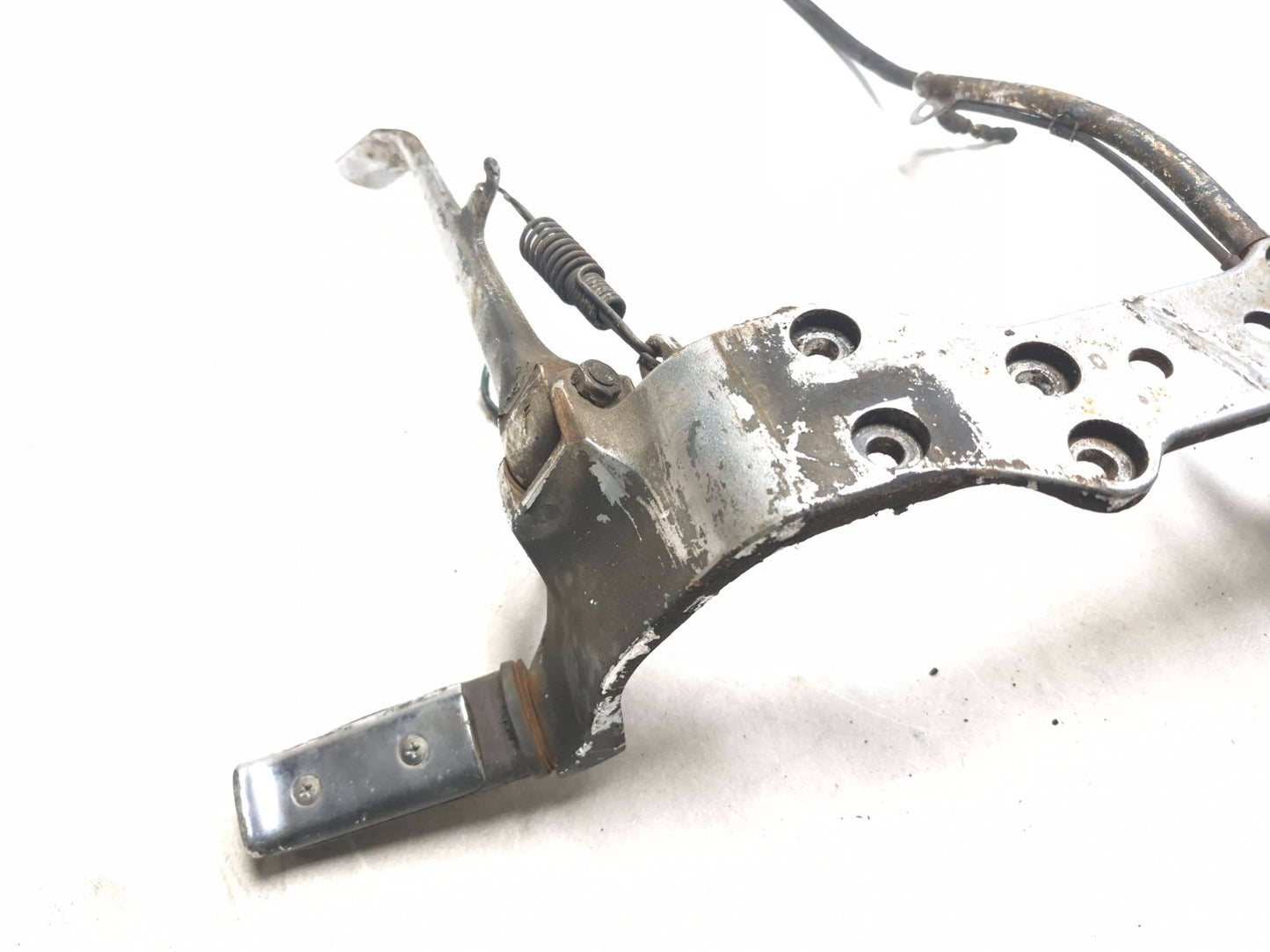 1993 Suzuki Vs800 Intruder 800 Front Foot Peg & Mount W/ Kickstand  OEM