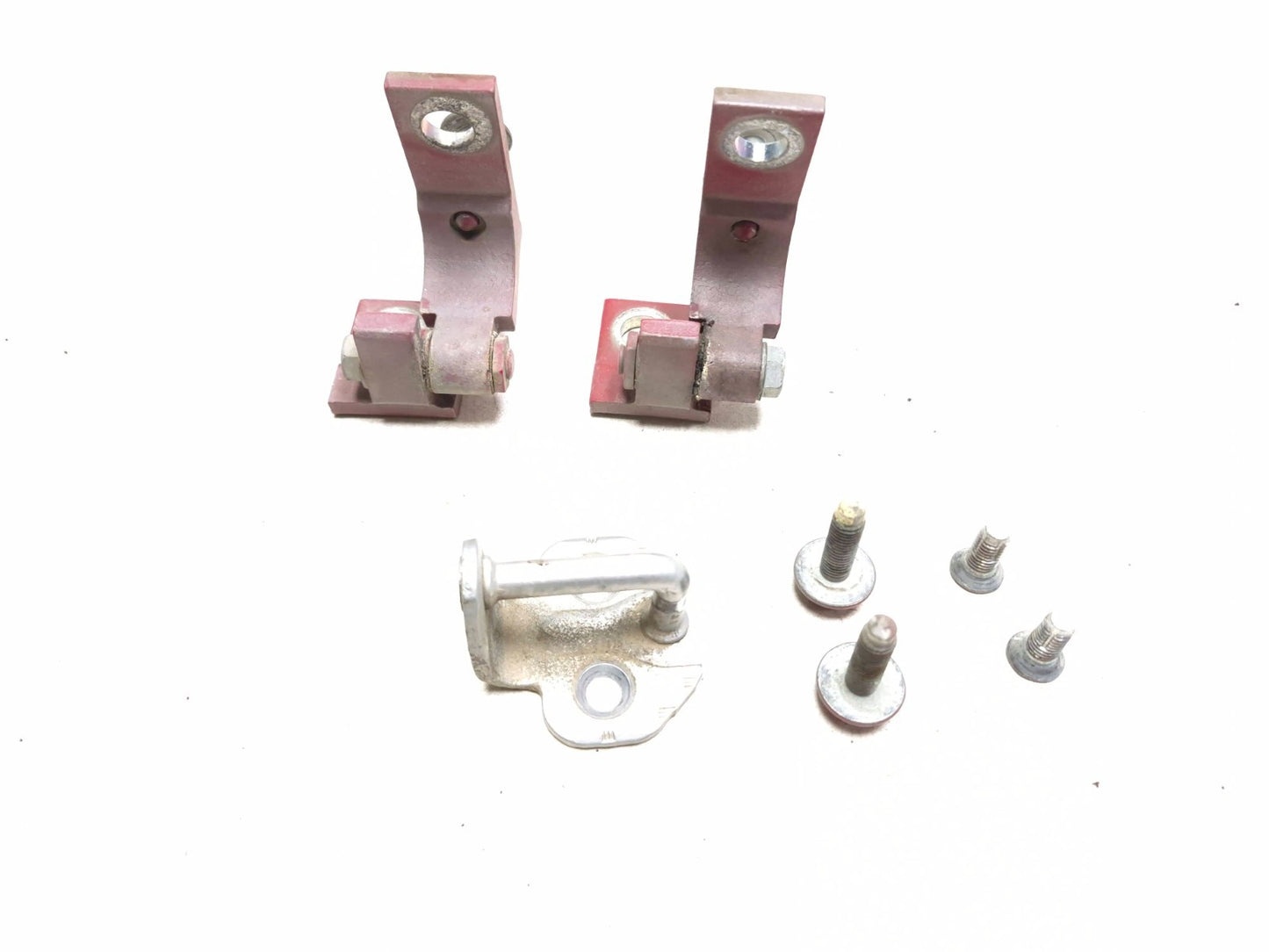 2013 Fiat 500 Turbo Passenger Side Door Hinge 2pcs W/ Latch & Bolts OEM