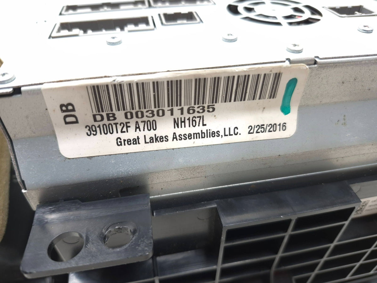 2016-2017 Honda Accord Radio Receiver Gps Tv Display Screen OEM