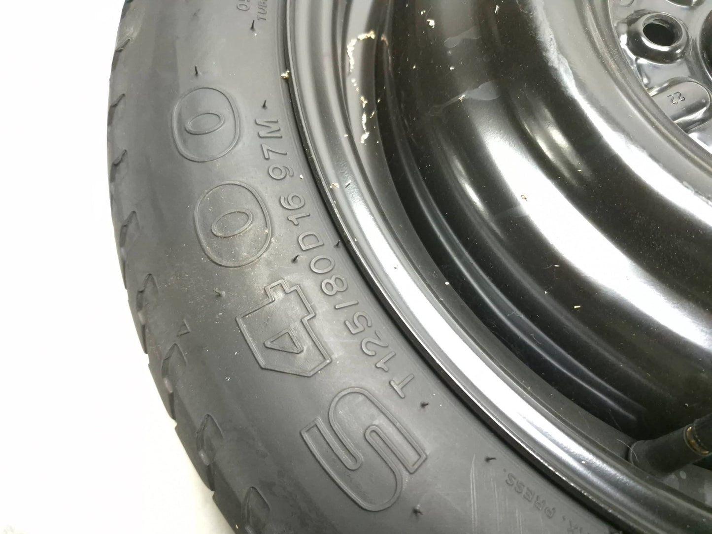 2012 Hyundai Sonata Spare Wheel Tire T125/80 D16 Hankook OEM