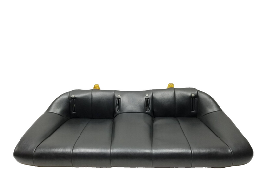 2008 Mitsubishi Eclipse Rear Seat Lower Cushion Bench Black Leather OEM