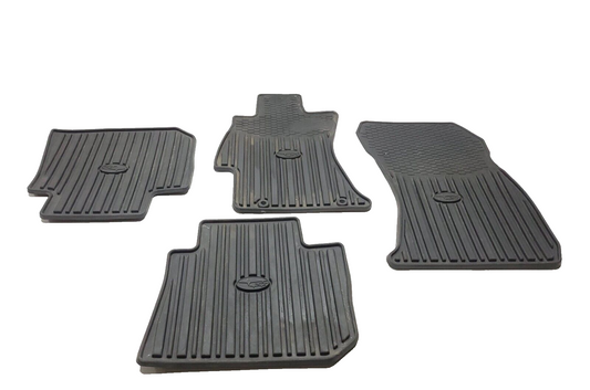 11-16 Subaru Impreza Sedan Floor Rubber Mat 4pcs OEM 81k Miles