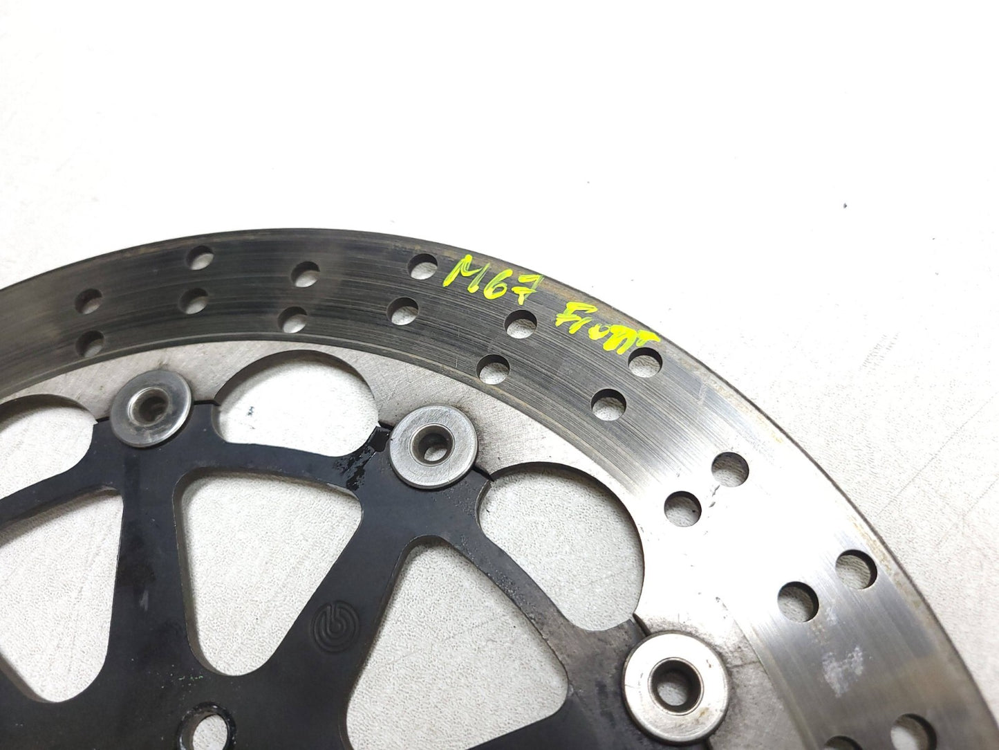 2008 - 2014 Ducati Monster 696 Brake Rotor Disc Front & Rear 3pcs OEM