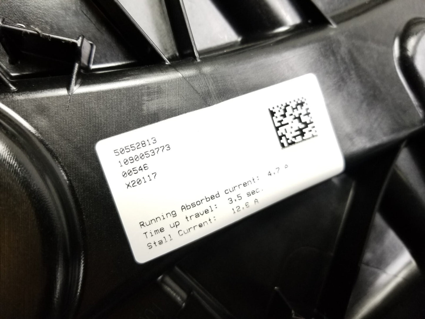 2017-2023 Alfa Romeo Stelvio Window Regulator Panel Rear Driver Side Left OEM