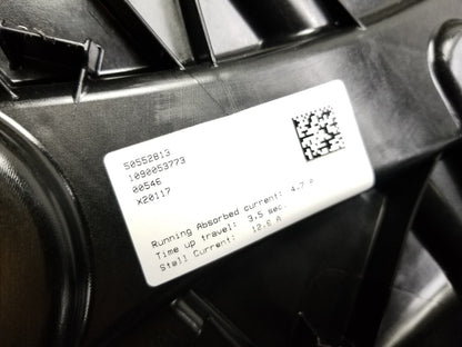 2017-2023 Alfa Romeo Stelvio Window Regulator Panel Rear Driver Side Left OEM