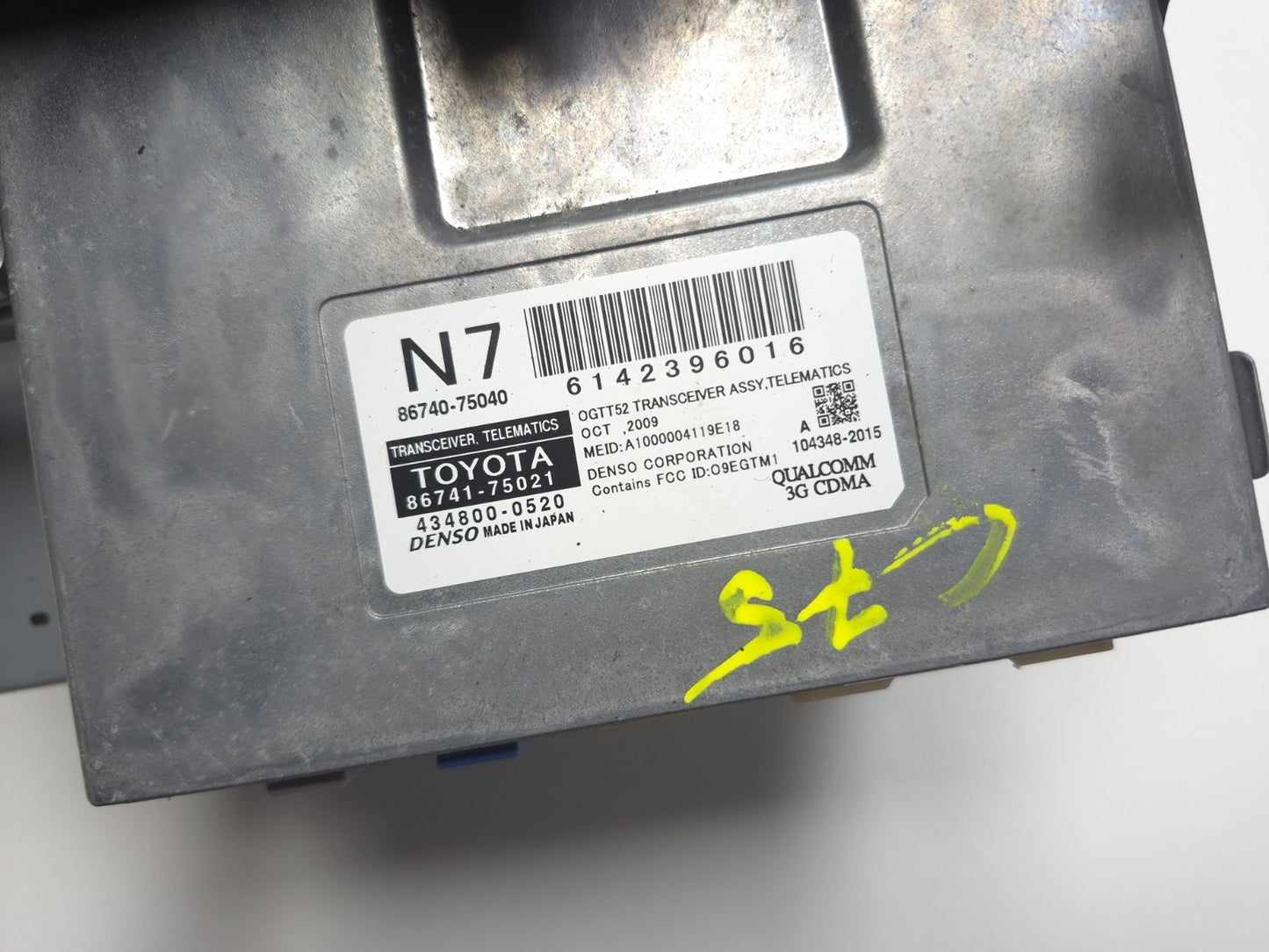 2010 Lexus Hs250h Radio Audio Control Module Receiver OEM