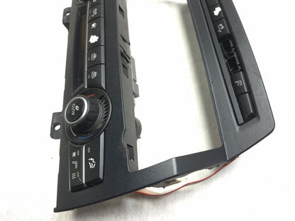 2008 BMW X6 E71 Heater A/c Air Temperature Control Panel OEM