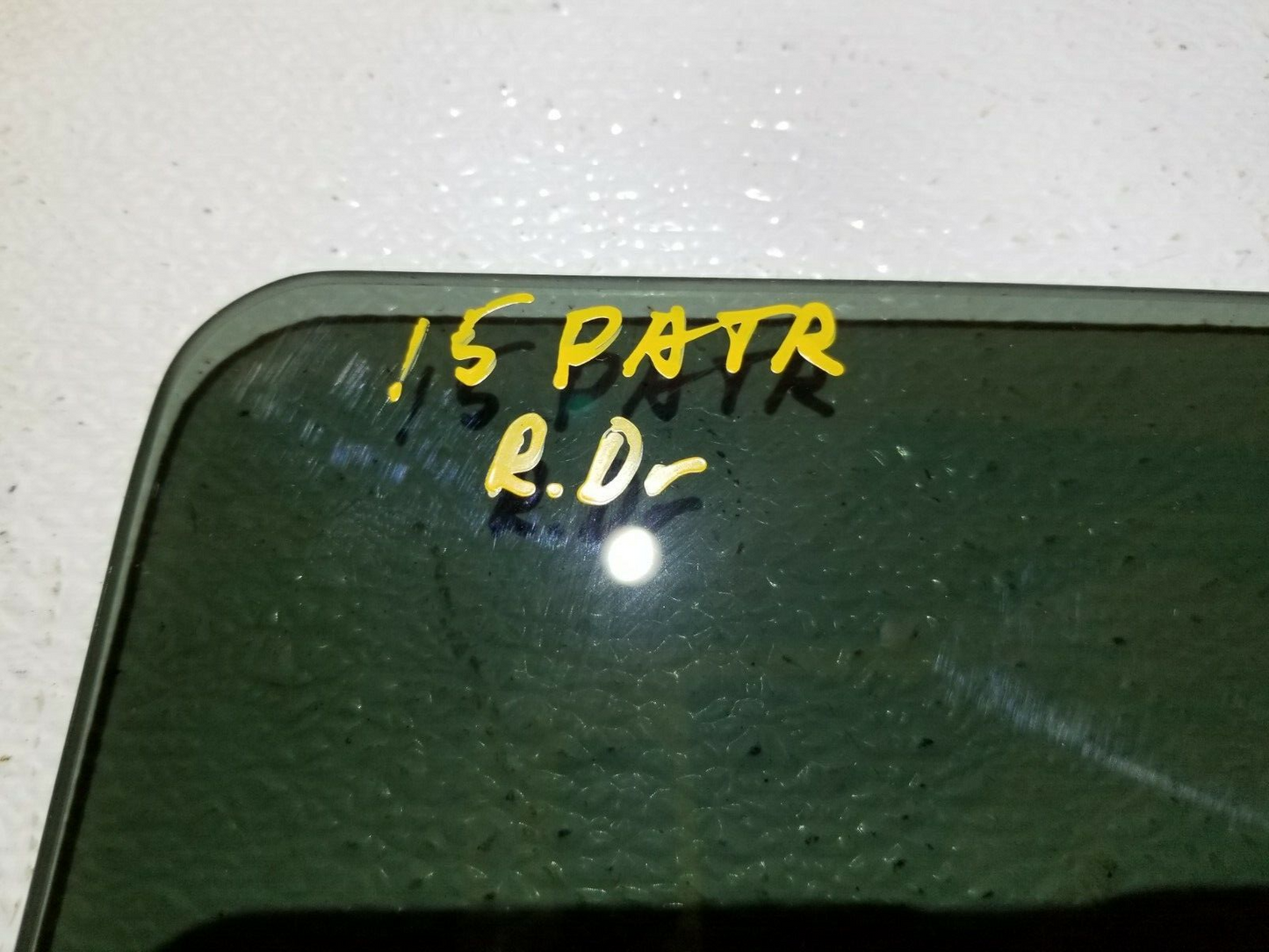 2015 Jeep Patriot Rear Door Window Glass Left Driver Side OEM