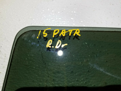 2015 Jeep Patriot Rear Door Window Glass Left Driver Side OEM