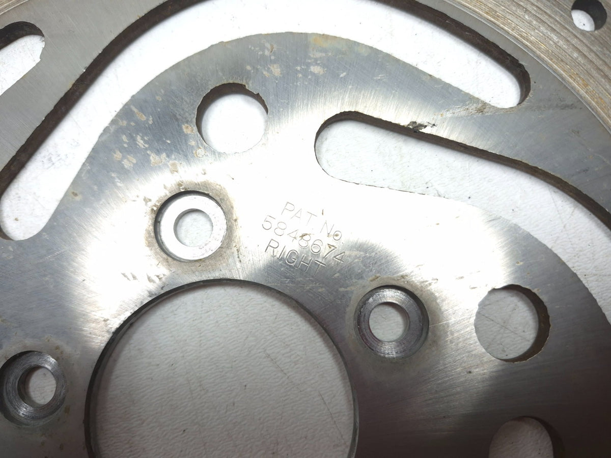 2004 Harley-davidson Touring Electra Glide Brake Disc Front & Rear 3 Pcs OEM