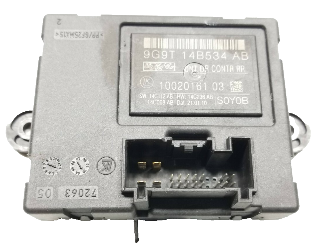 2010 Volvo XC60 Rear Passenger Door Control Module OEM