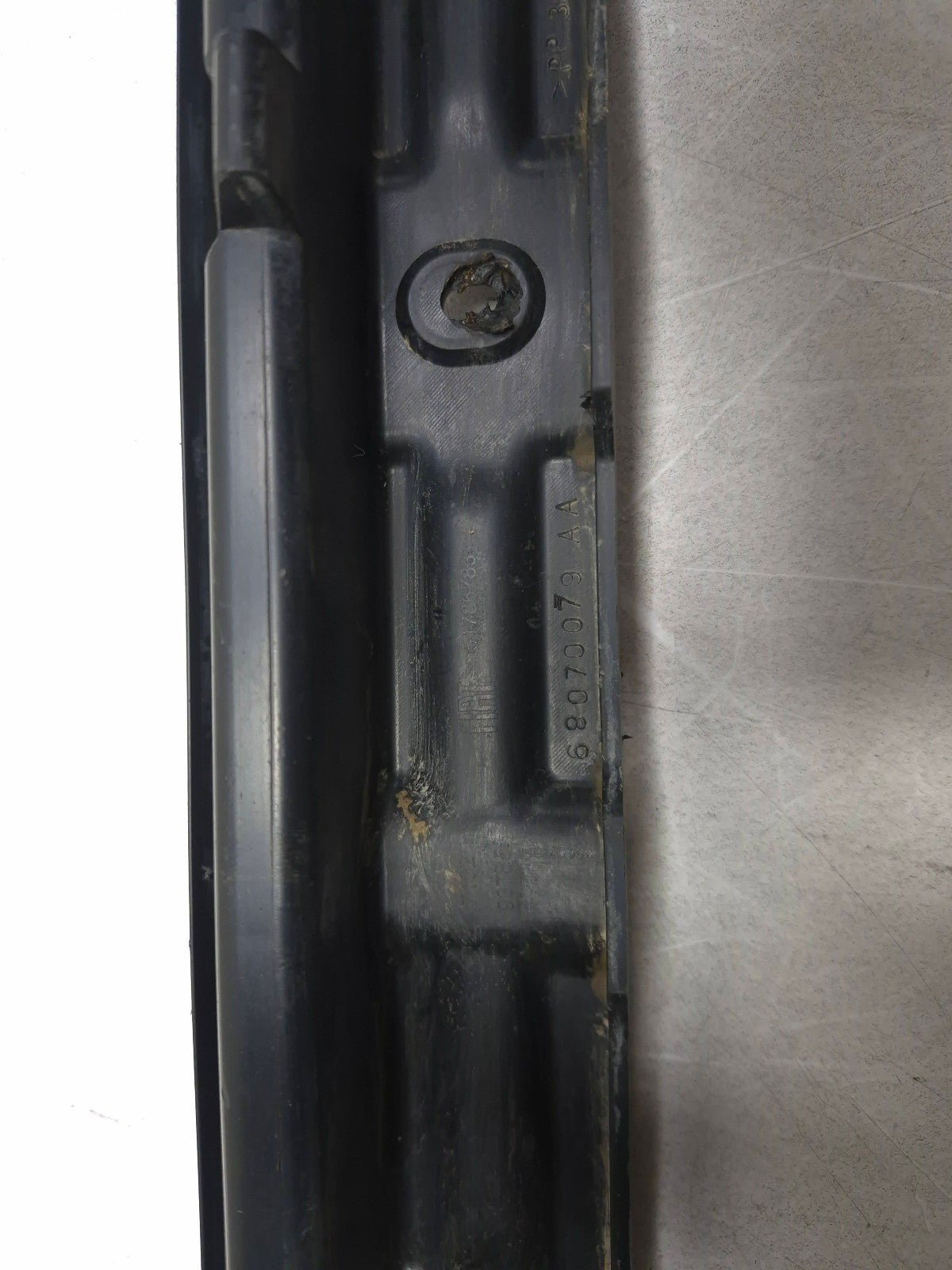 2013 Fiat 500 Turbo Rear Bumper Fascia Support Mount Bracket OEM