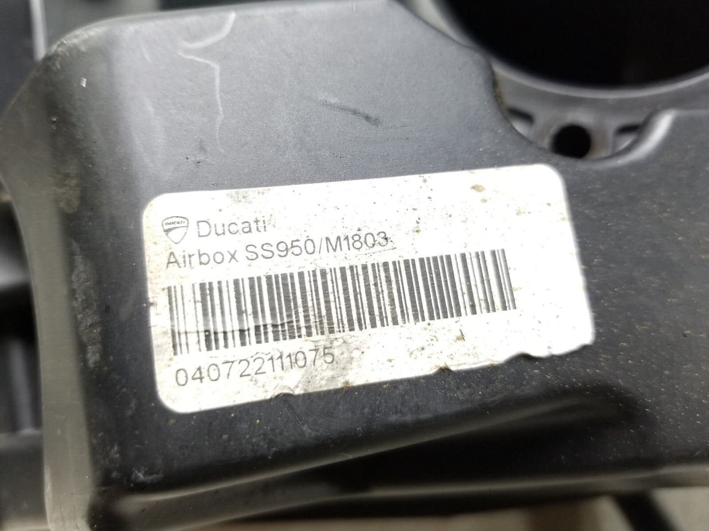 21-24 Ducati Supersport 950 950s Air Filter Housing Box OEM 6k Miles