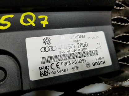 11 12 13 14 15  Audi Q7 Onboard Power Supply Control Module OEM 87k