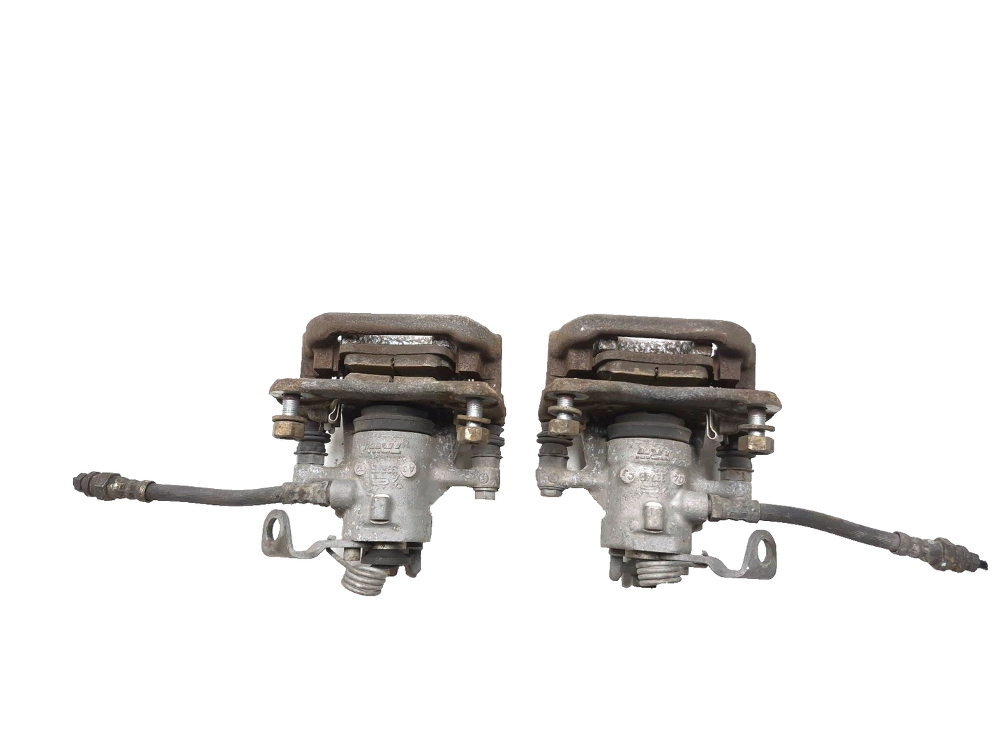 2014 Fiat 500l Brake Caliper Rear Left & Right Pair OEM