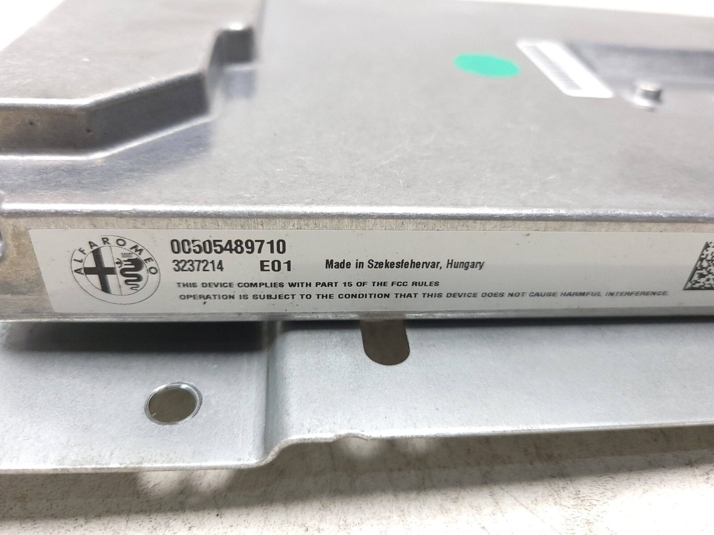 2017-2023 Alfa Romeo Stelvio Amplifier Control Module OEM