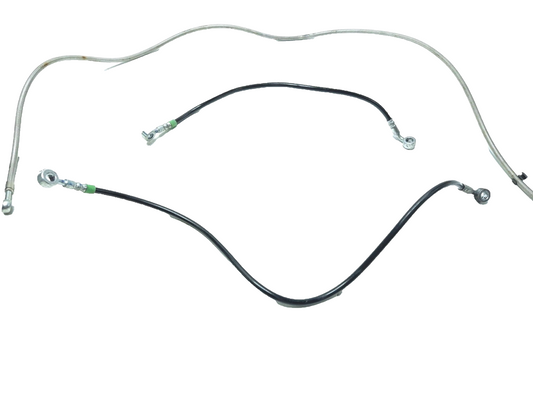 2009 Suzuki Sv650s Brake Hose Line 3pcs OEM