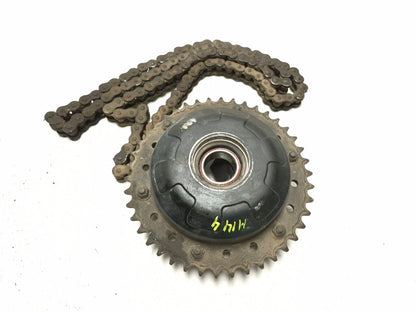 2008 Triumph Sprint St Rear & Front Sprocket Hub & Drive Chain Set OEM