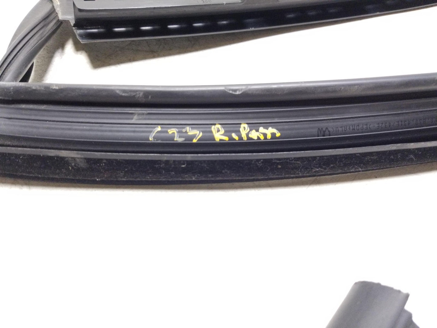 2013 VW Golf GTI Upper Door Glass Weatherstrip Rear Passenger Side Right OEM