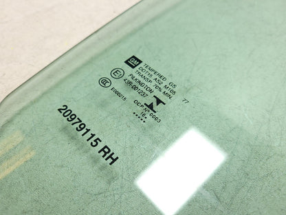 14- 19 Chevrolet Silverado 1500 Door Window Glass Front Passenger Side Right OEM