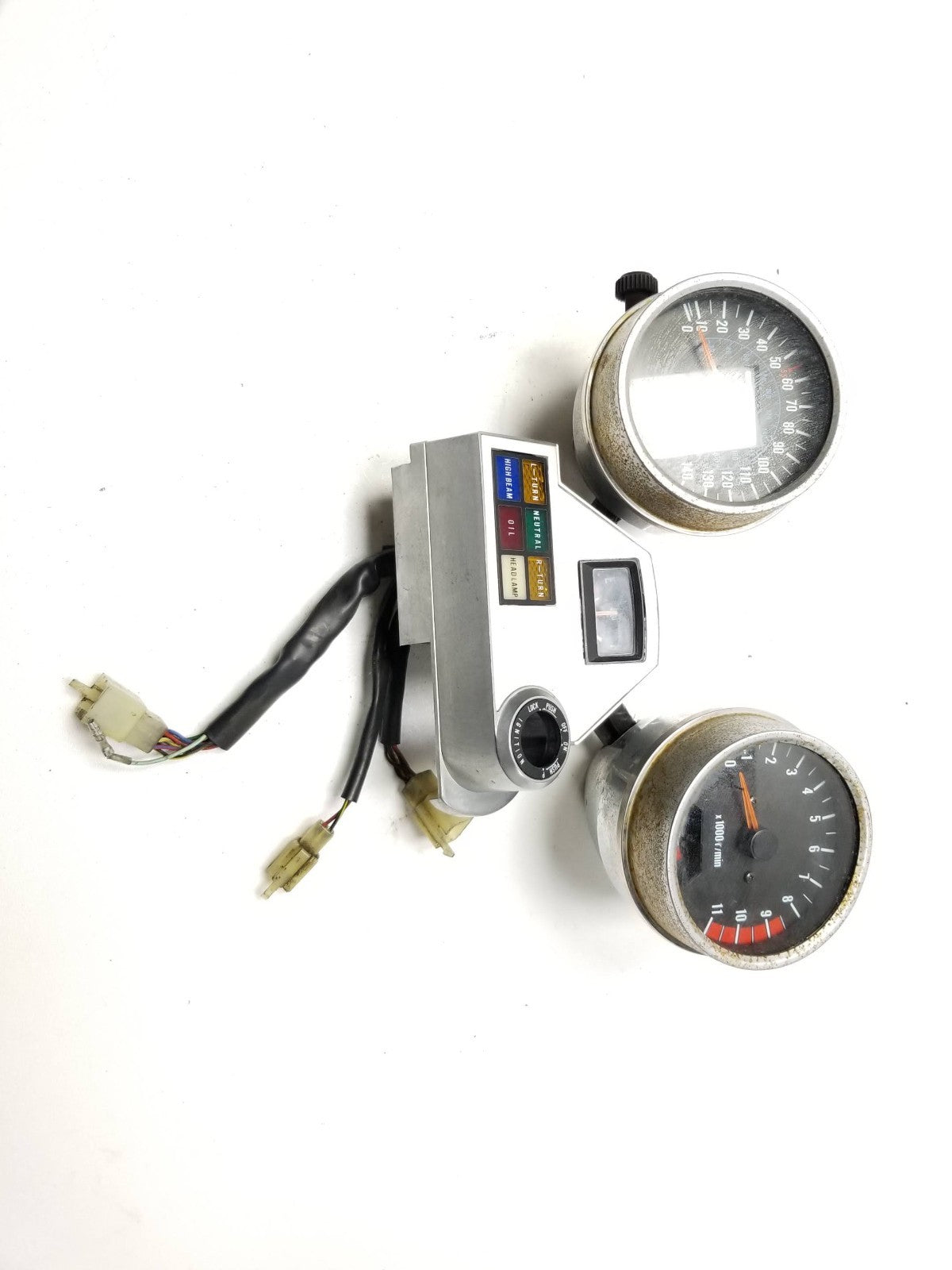 1990 Kawasaki Vn750 Vulcan Speedometer Tachometer Meter Gauge Cluster OEM