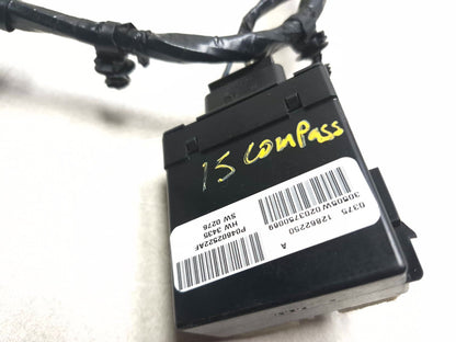 2015 Jeep Compass Front Driver Seat Wiring Harness & Seat Control Module OEM