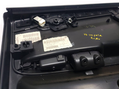 2013 Chevrolet Impala Rear Driver Door Panel OEM