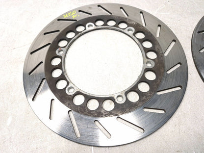 1994 Yamaha Virago Xv1100 Left & Right Front Brake Disc Pair OEM