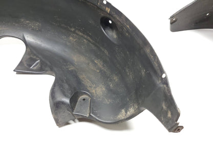 2006 Bmw X3 Rear Fender Liner Splash Guard 2pcs OEM