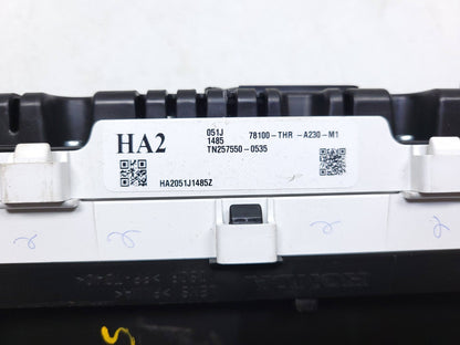 18 19 20 Honda Odyssey Instrument Cluster Gauge Speedometer 78100-thr-a230 OEM