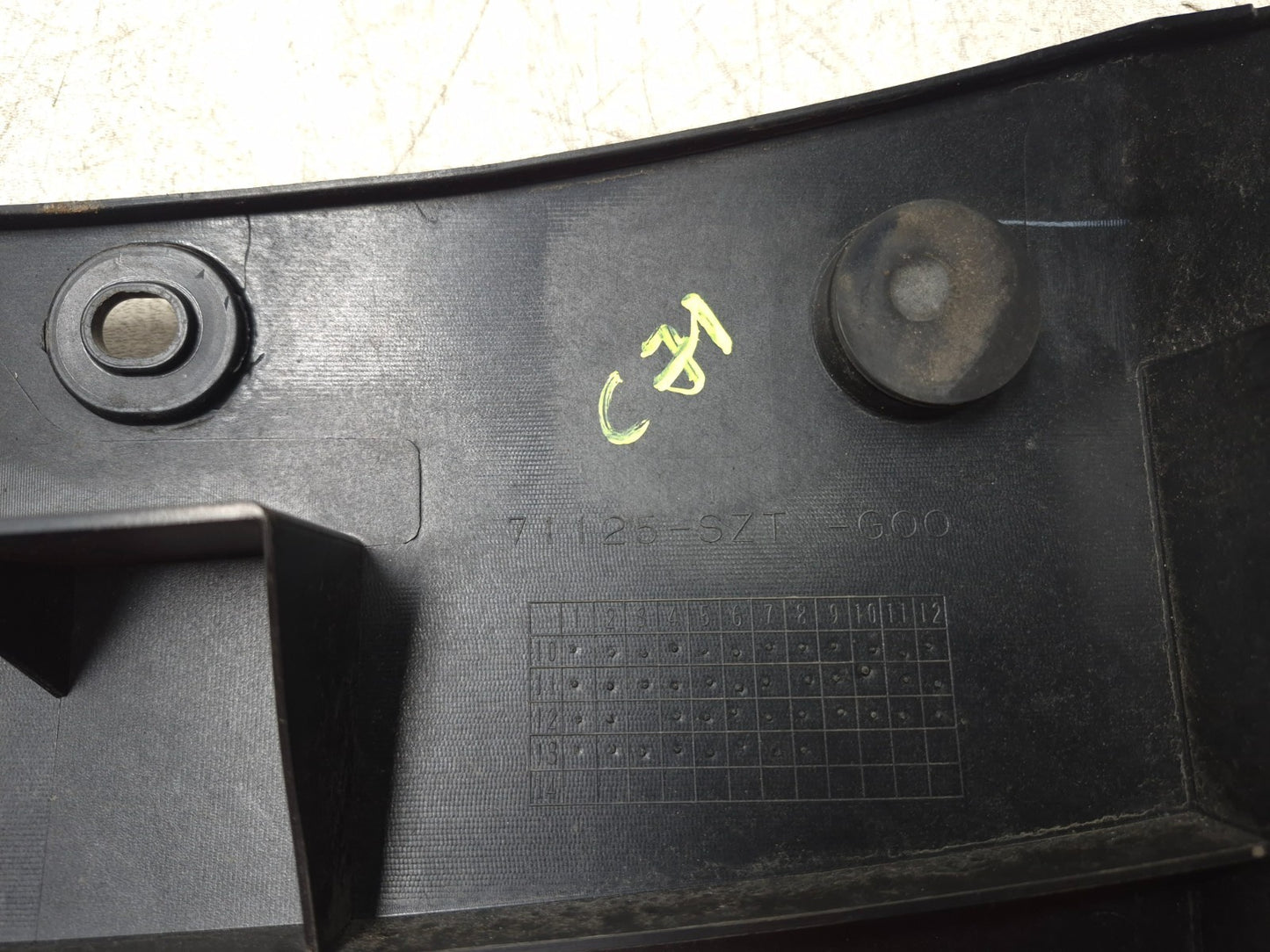 2012 Honda Cr-z Radiator Support Upper Cover Trim OEM